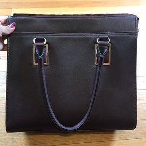 Aldo Maroon Handbag